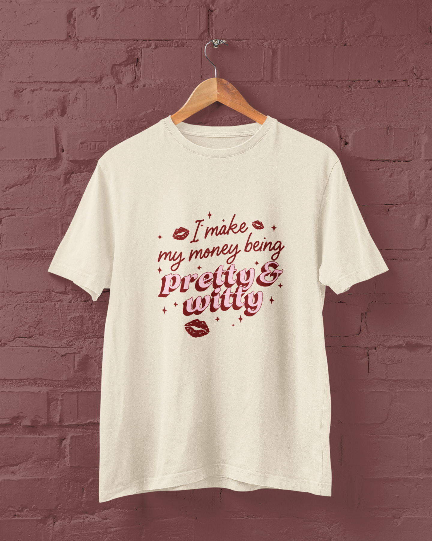 Make Money Pretty & Witty Graphic Top