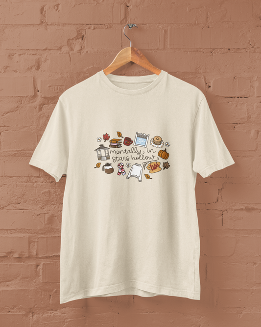 Mentally In Stars Hollow Graphic Top