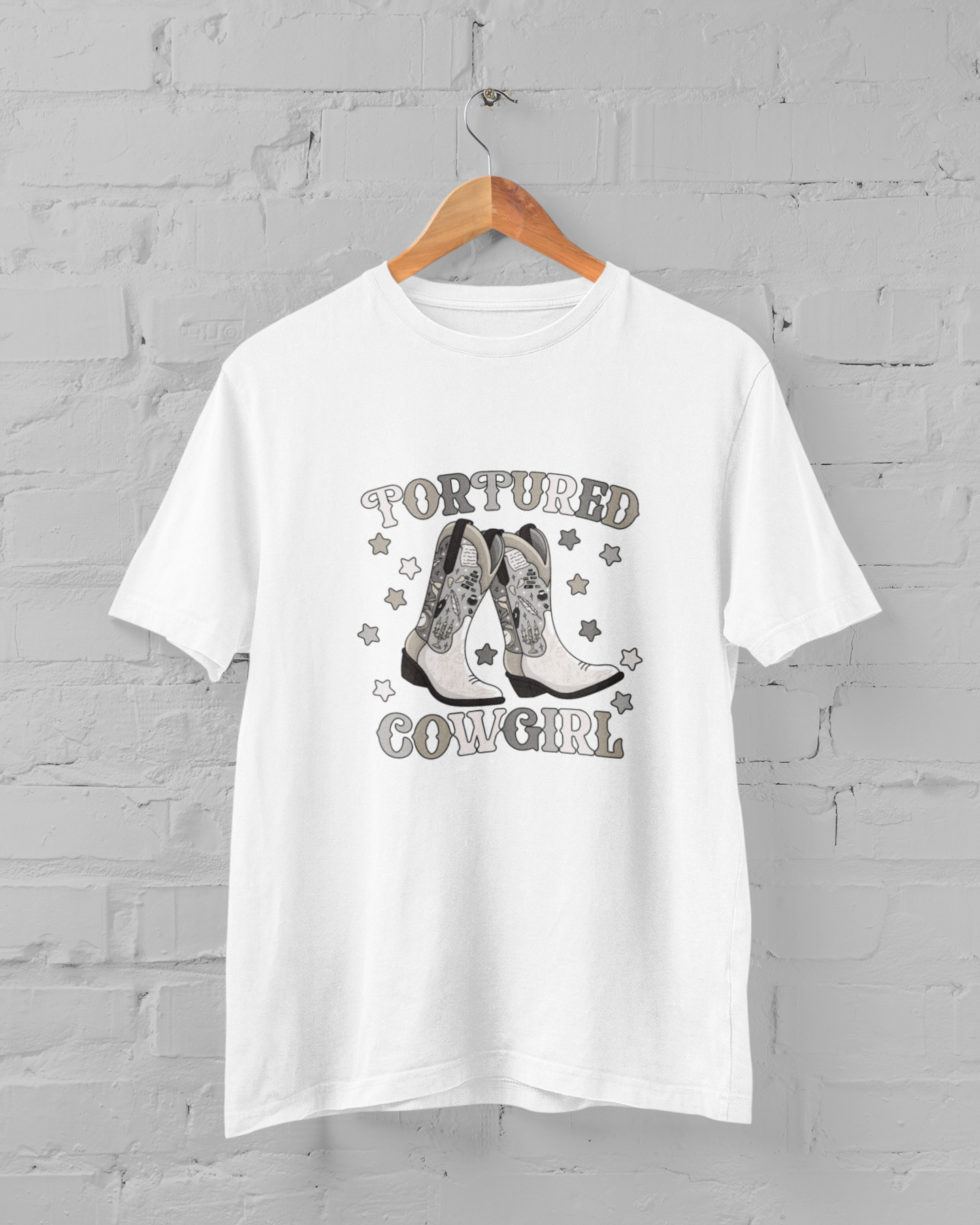 Tortured Cowgirl Graphic Top