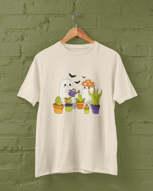 Ghost & Plants Graphic Top