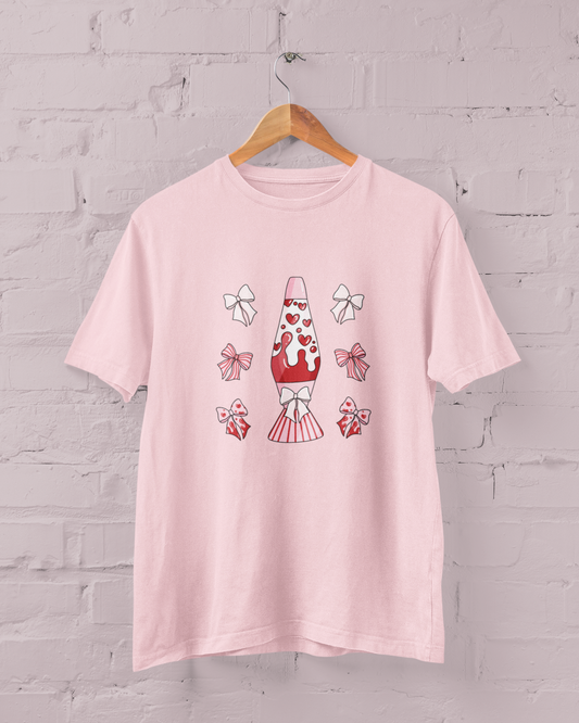 Valentines Lava Lamp Graphic Top