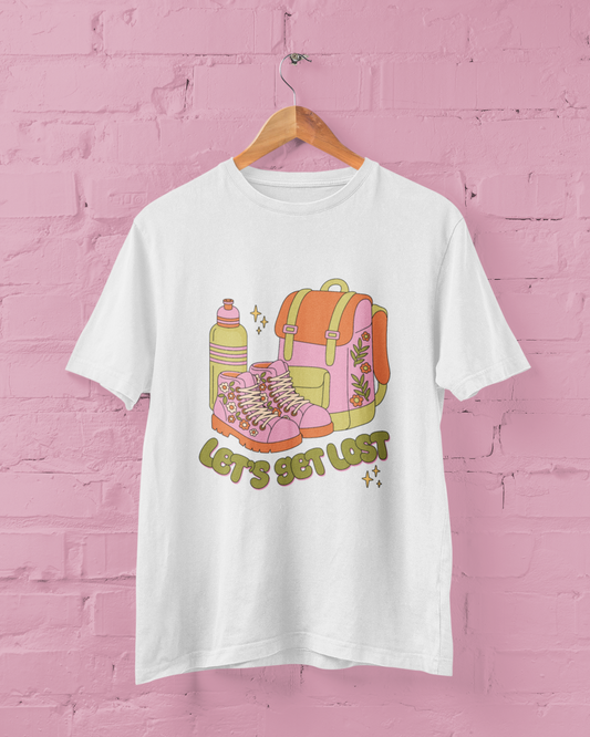 Lets Get Lost Graphic Top