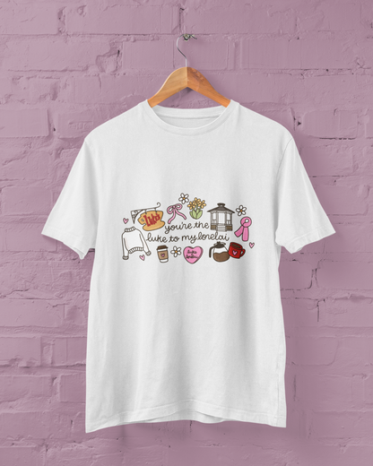 Gilmore Valentine Graphic Top