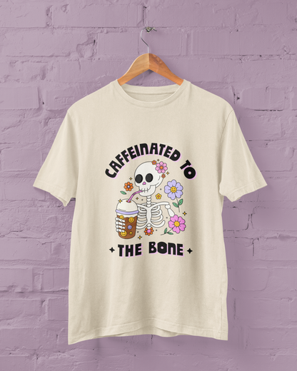 Caffeinated To The Bone Graphic Top