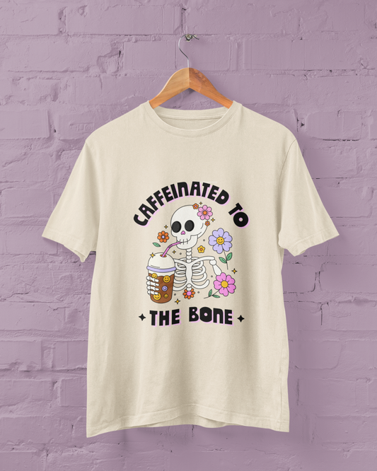 Caffeinated To The Bone Graphic Top
