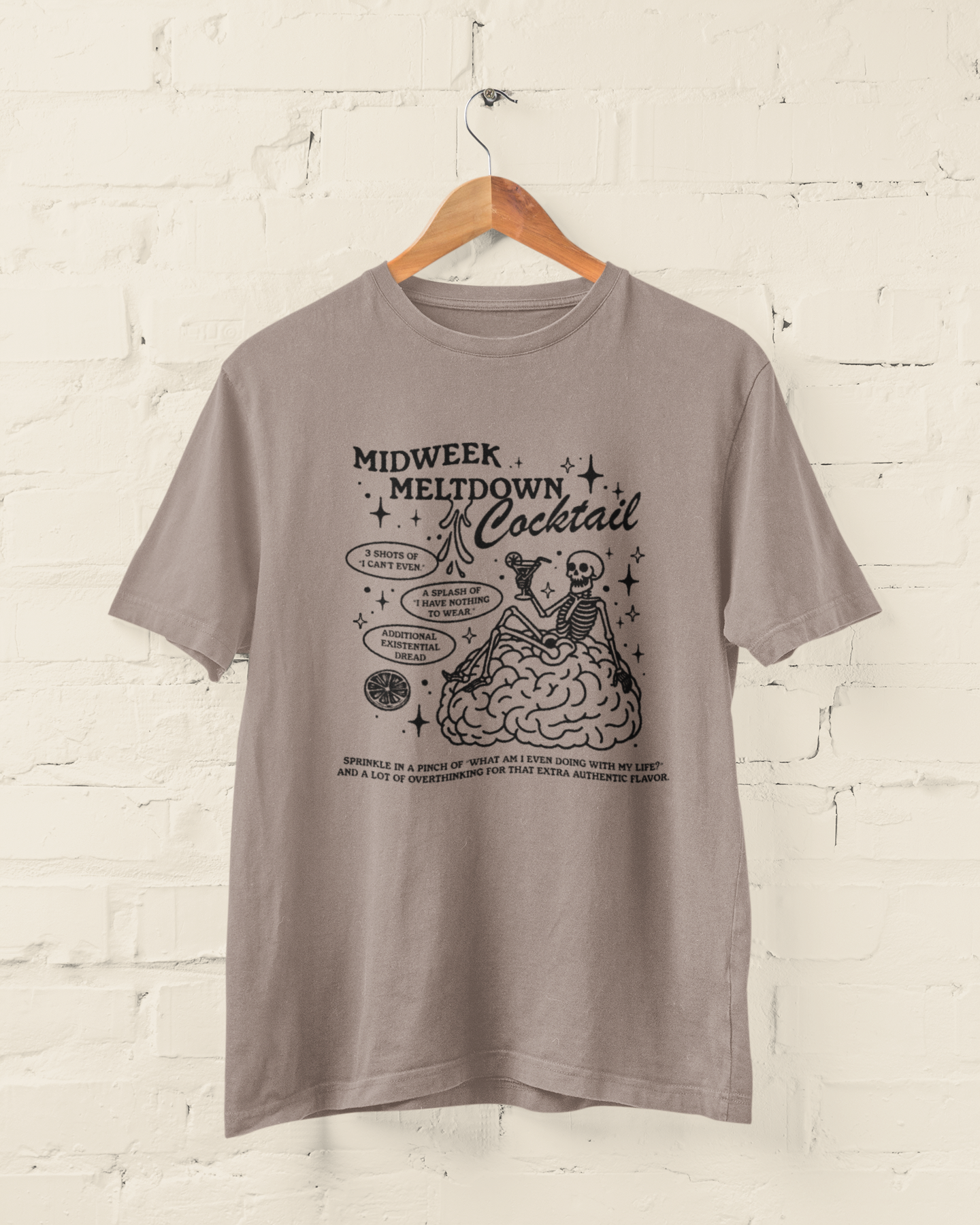 Midweek Meltdown Cocktail Graphic Top