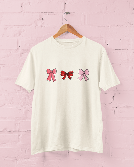 Valentines Bow Graphic Top