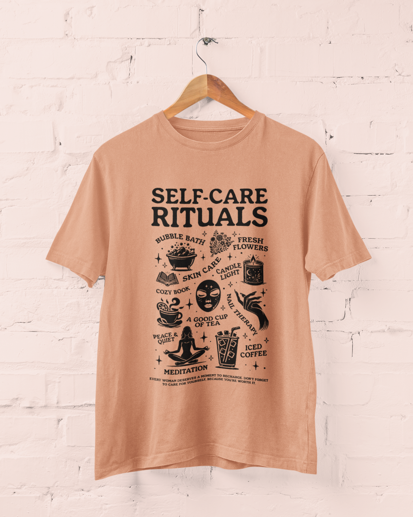 Self Care Rituals Graphic Top