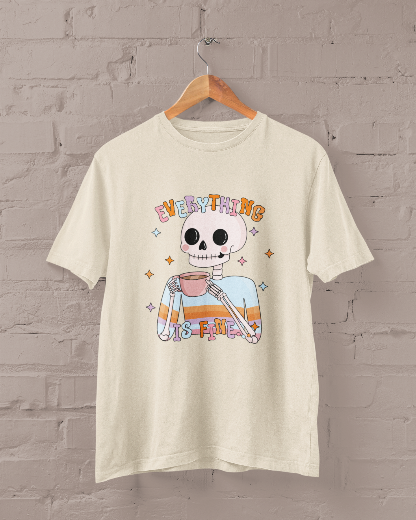 Everything Is Fine Graphic Top