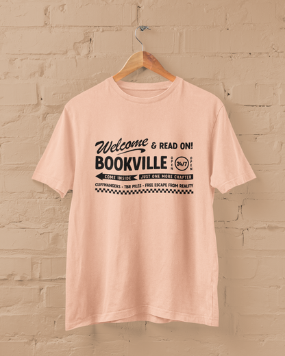 Welcome to Bookville Graphic Top