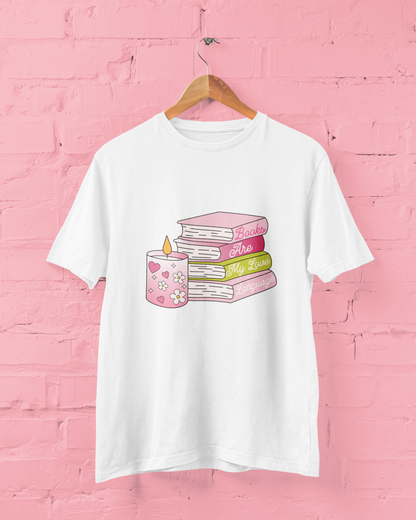 Books Are My Love Language Graphic Top