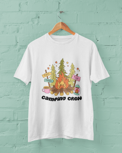 Camping Crew Graphic Top