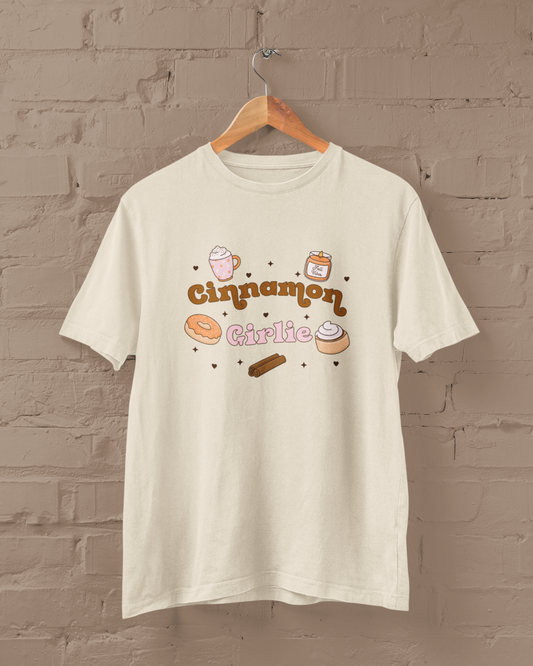 Cinnamon Girlie Graphic Top
