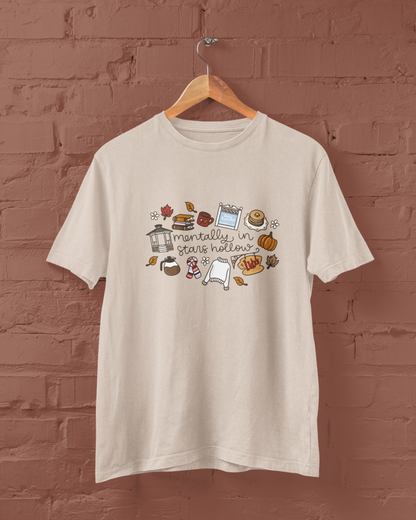 Mentally In Stars Hollow Graphic Top