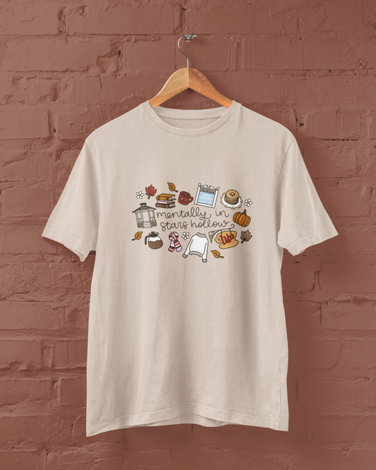 Mentally In Stars Hollow Graphic Top