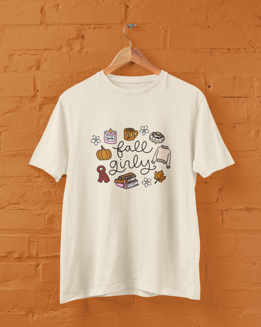 Fall Girly Graphic Top