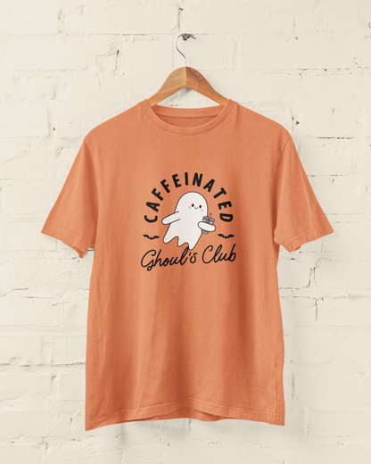 Caffeinated Ghouls Club Graphic Top