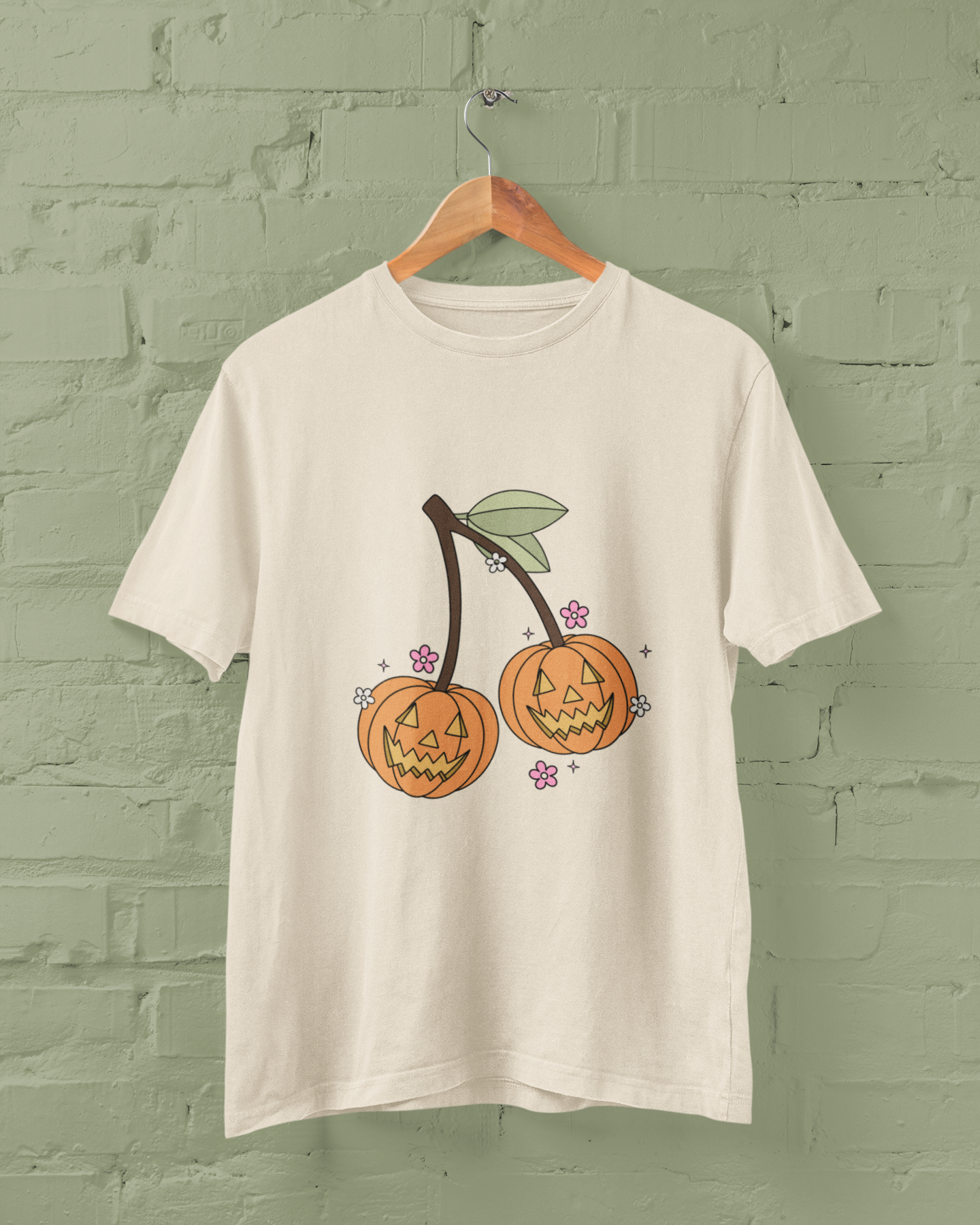 Cherry Jack O'Lantern Graphic Top