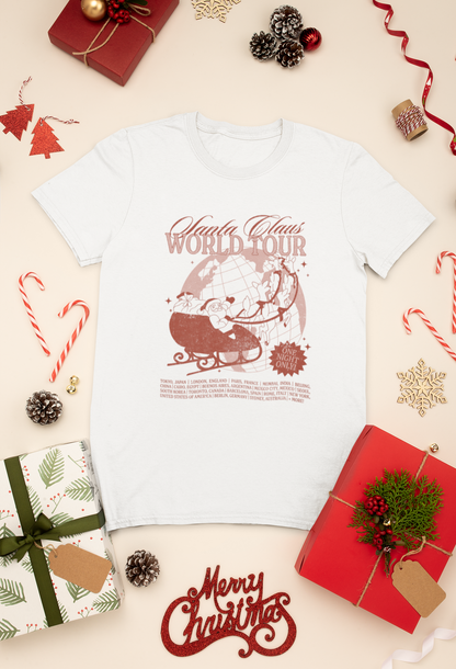 Santa Claus World Tour Graphic Top