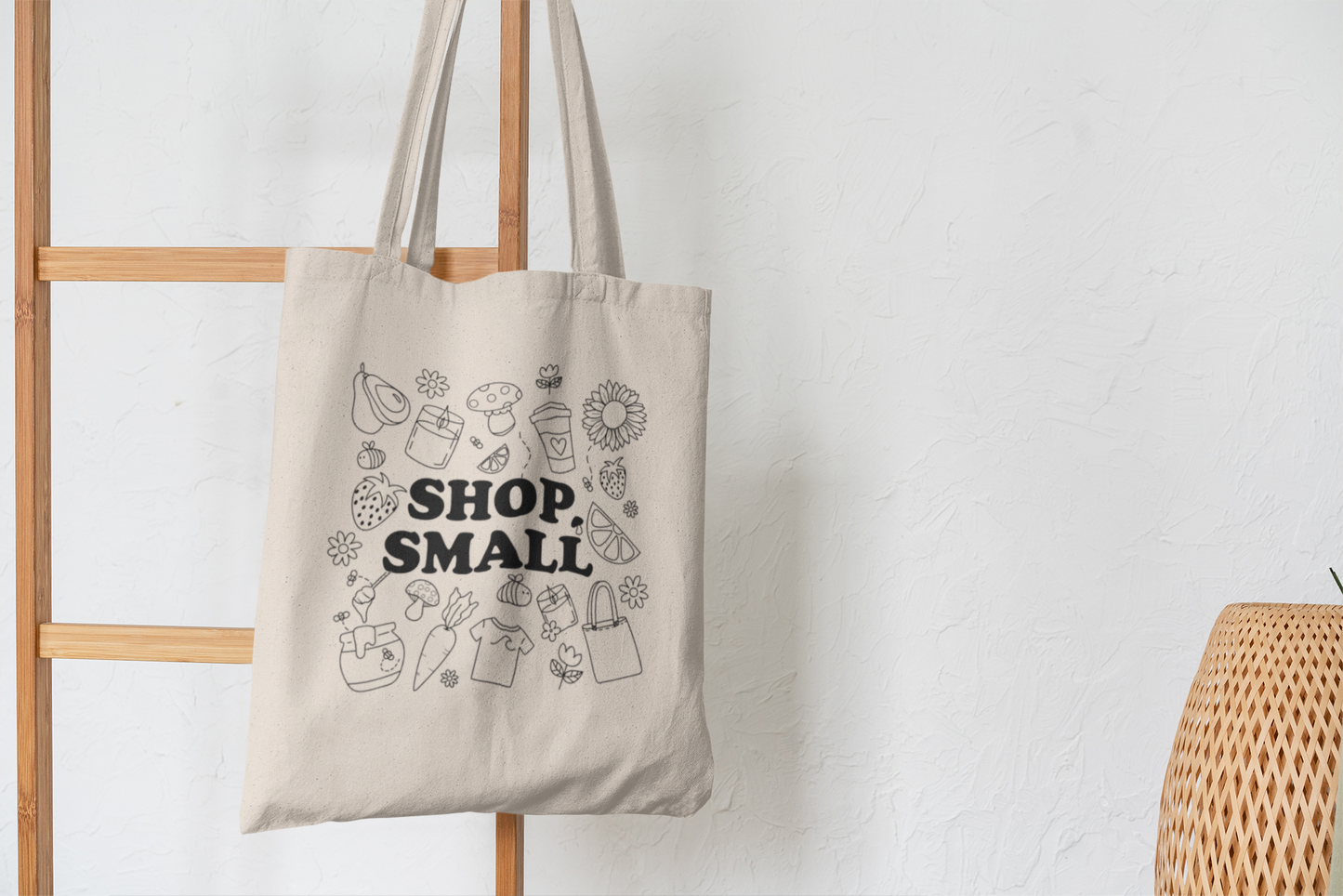 Shop Small Doodles Tote Bag