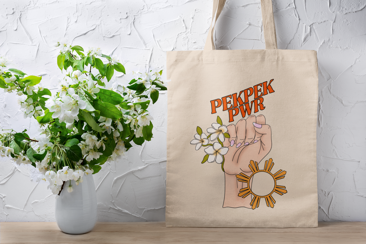 PekPek Pwr Tote Bag