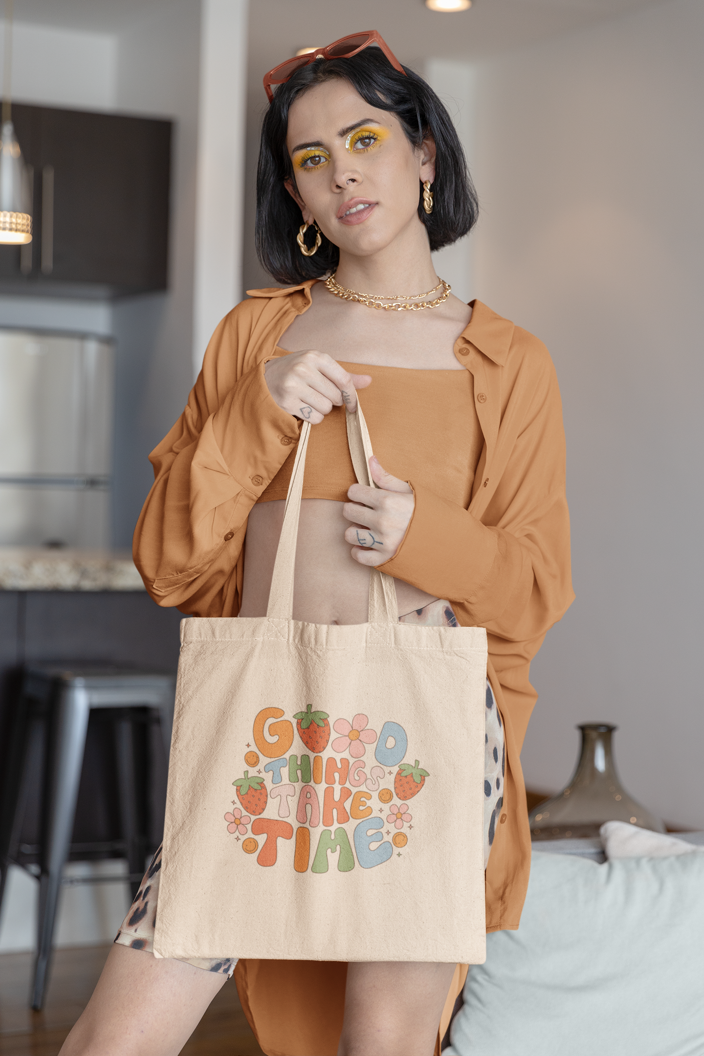 Good Things Take Time Tote Bag