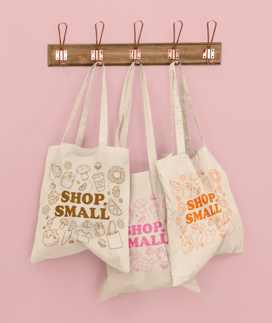 Shop Small Doodles Tote Bag