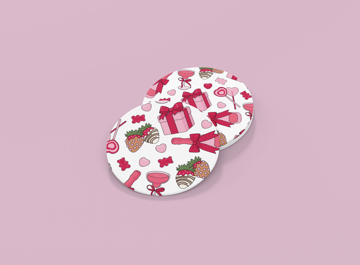 Valentines Things | Set of 2 | Coasters