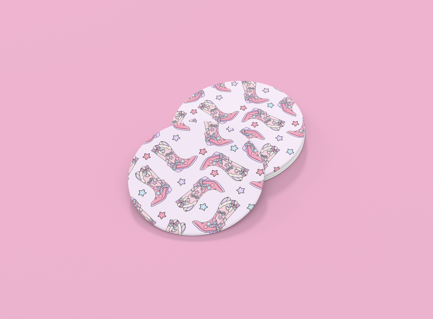 Lover Cowgirl | Set of 2 | Coasters