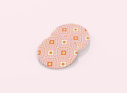 Granny Squares | Set of 2 | Coasters