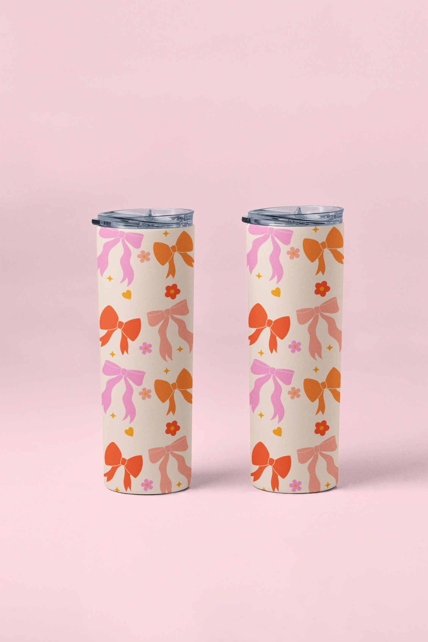 Bow Confetti Tumbler or Flask