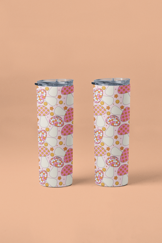 Groovy Mushies Tumbler or Flask