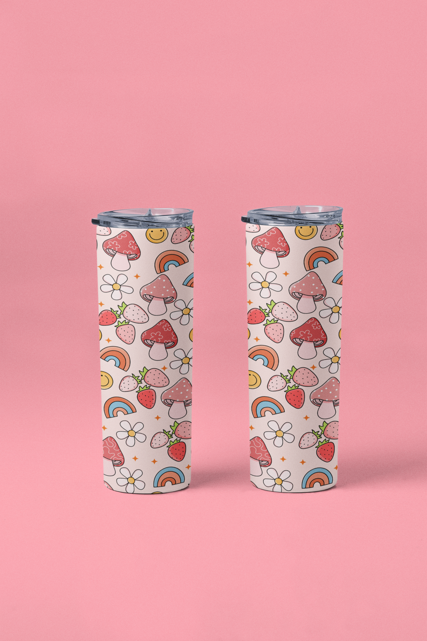 Happy Berry Mushie Tumbler or Flask