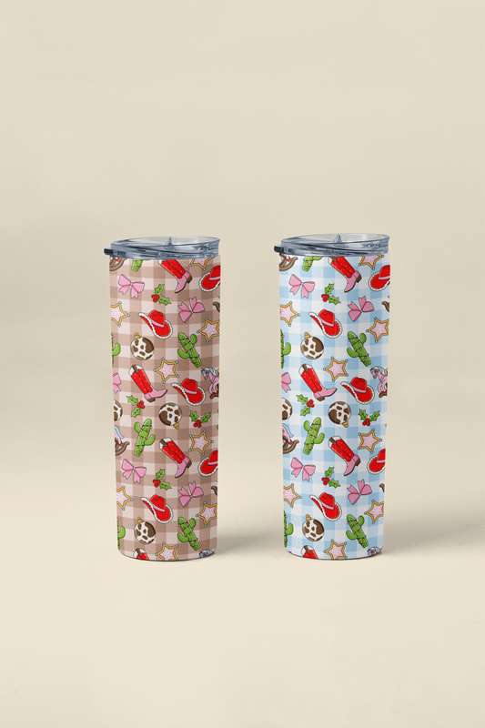 Howdy Holidays Tumbler