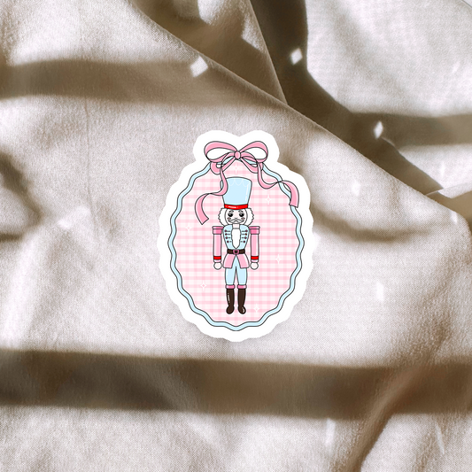 Nutcracker Bow Sticker