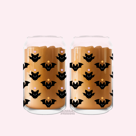 Oh Bats Glass Cup