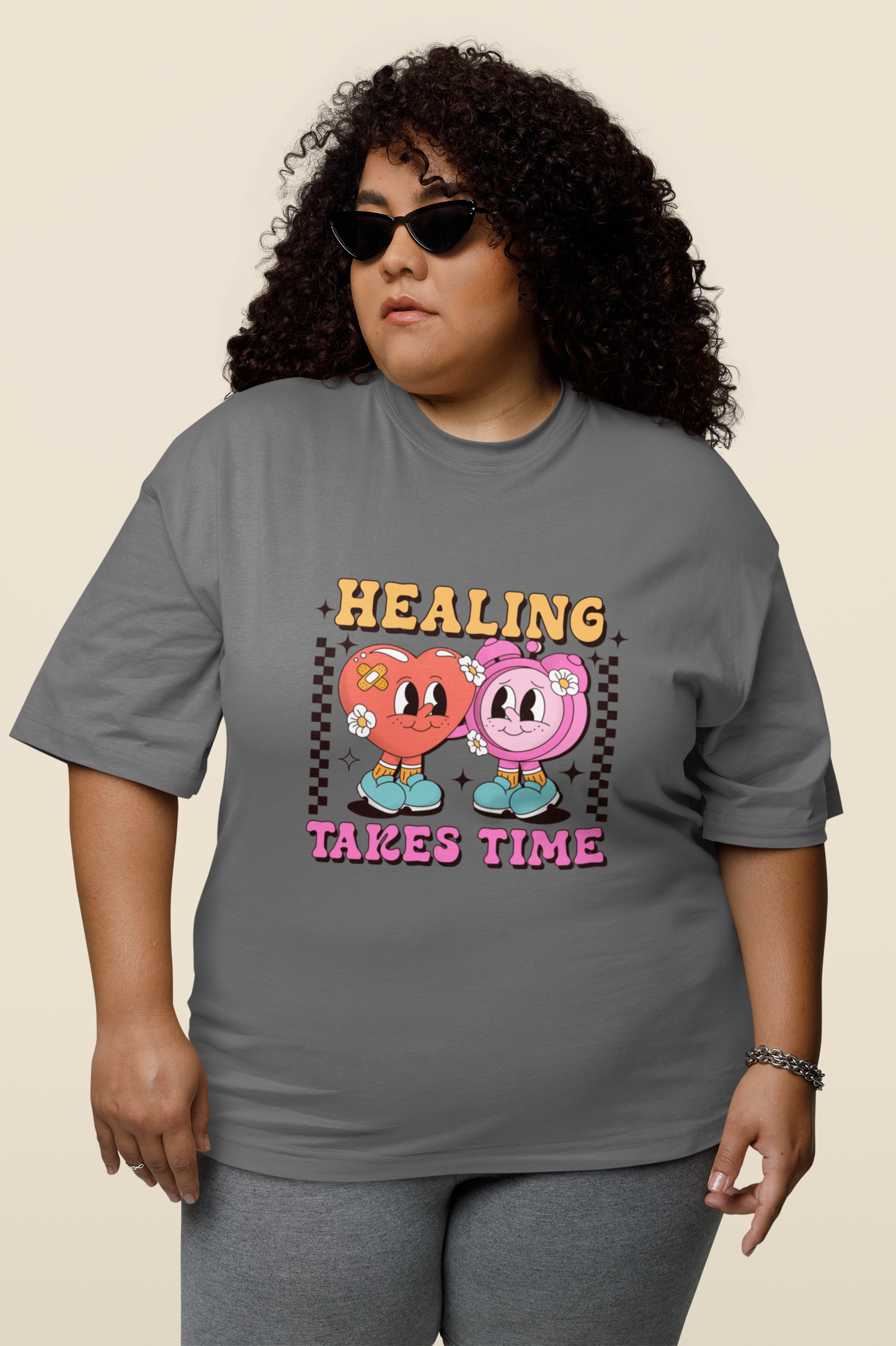 Healing Takes Time Graphic Top