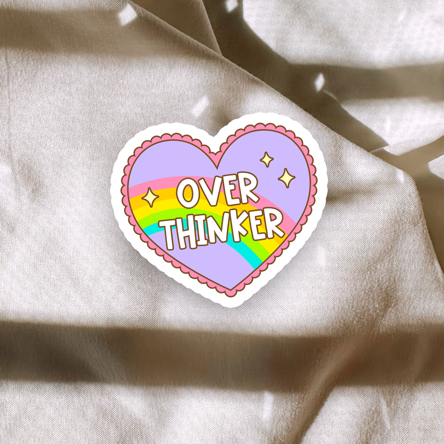 Overthinker Sticker