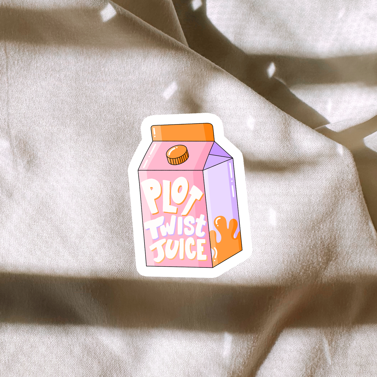 Plot Twist Juice Sticker