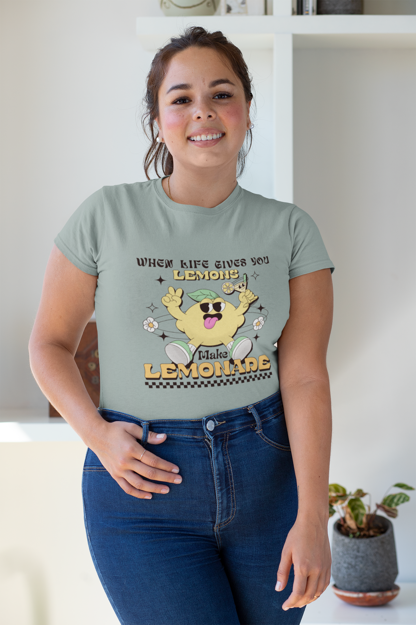 When Life Gives You Lemons Make Lemonade Graphic Top