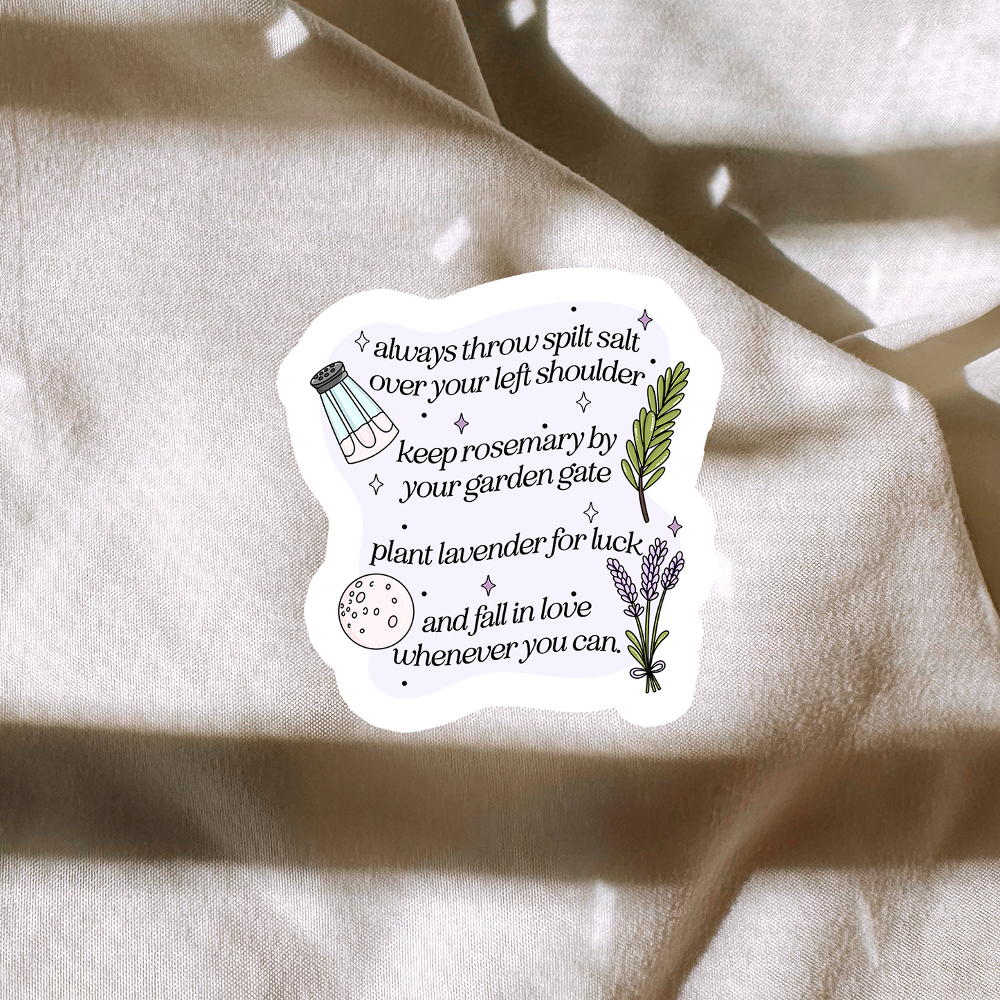 Practical Magic Recipe Sticker