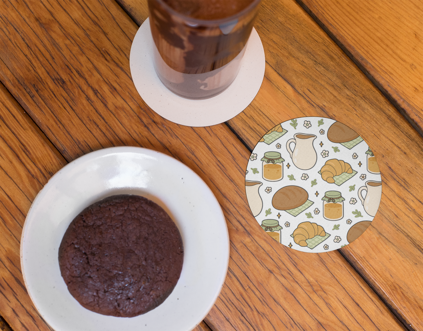 Cottage Breakfast | Set of 2 | Coasters