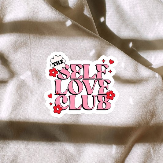 The Self Love Club Sticker