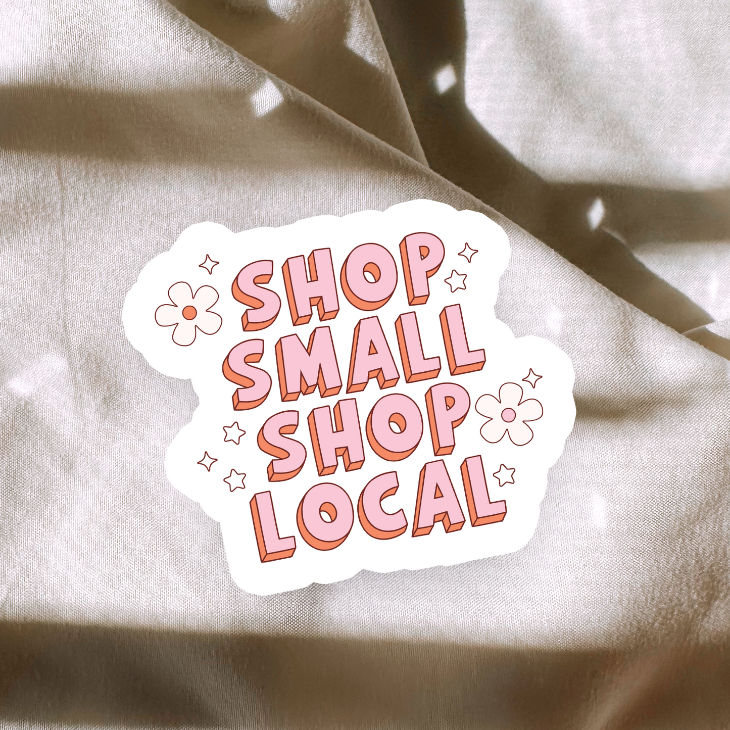 Shop Small Shop Local Sticker