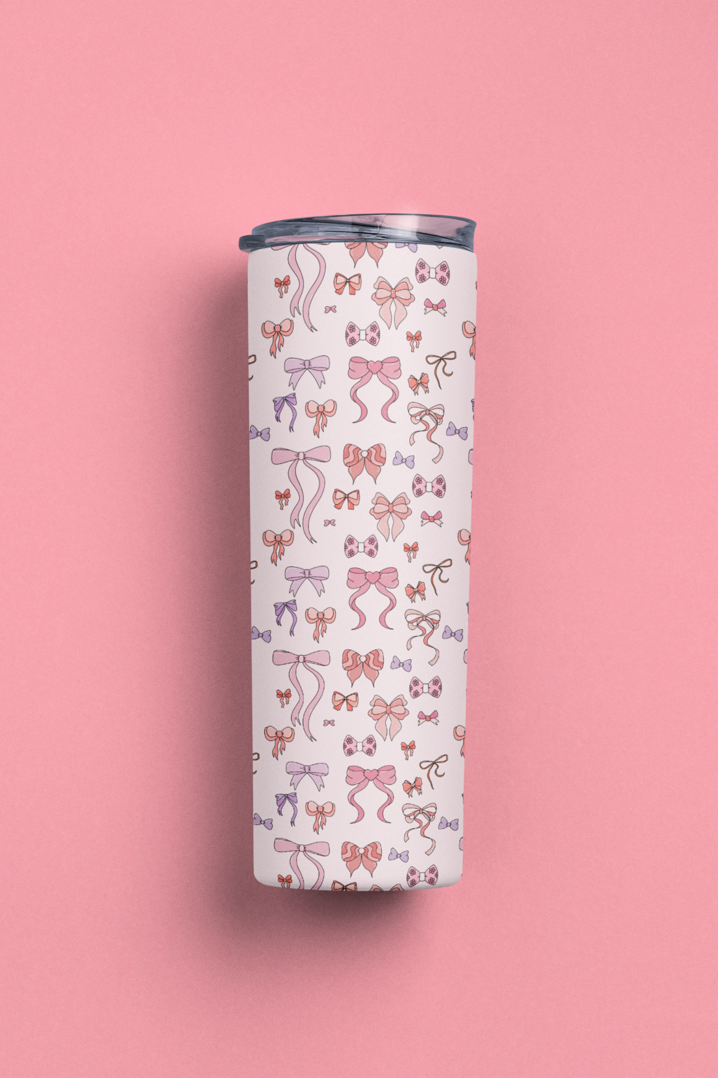 Bow Pattern Tumbler or Flask