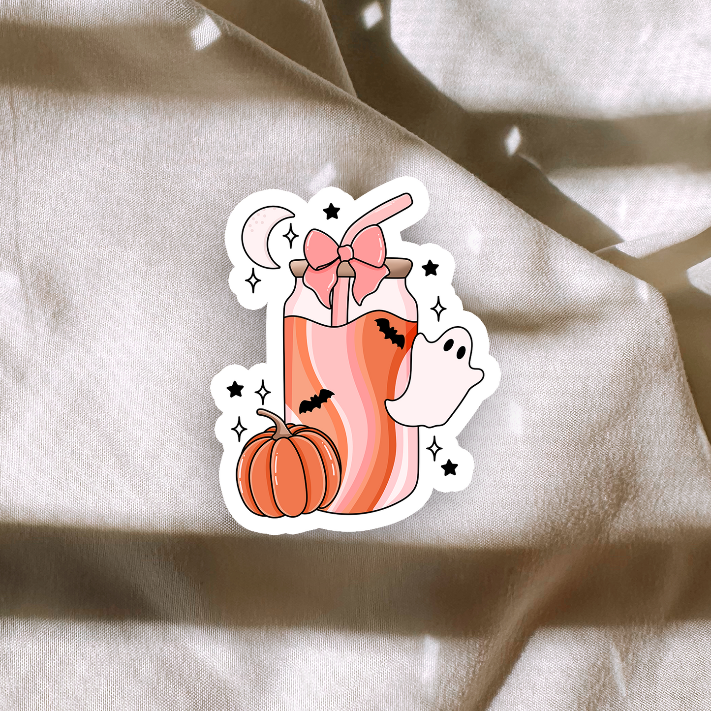 Spooky Season Drink Sticker