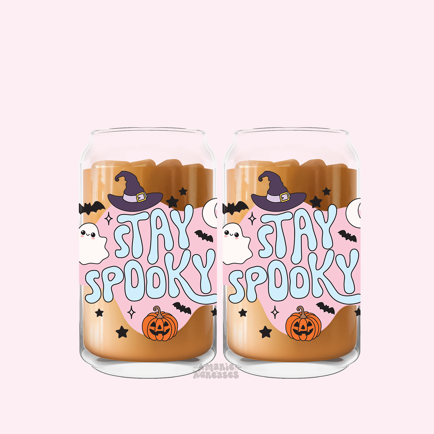 Stay Spooky Glass Cup