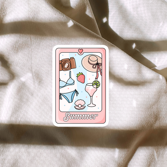 Summer Tarot Sticker
