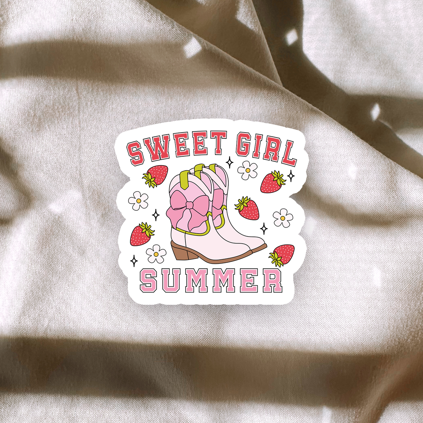 Sweet Girl Summer Sticker