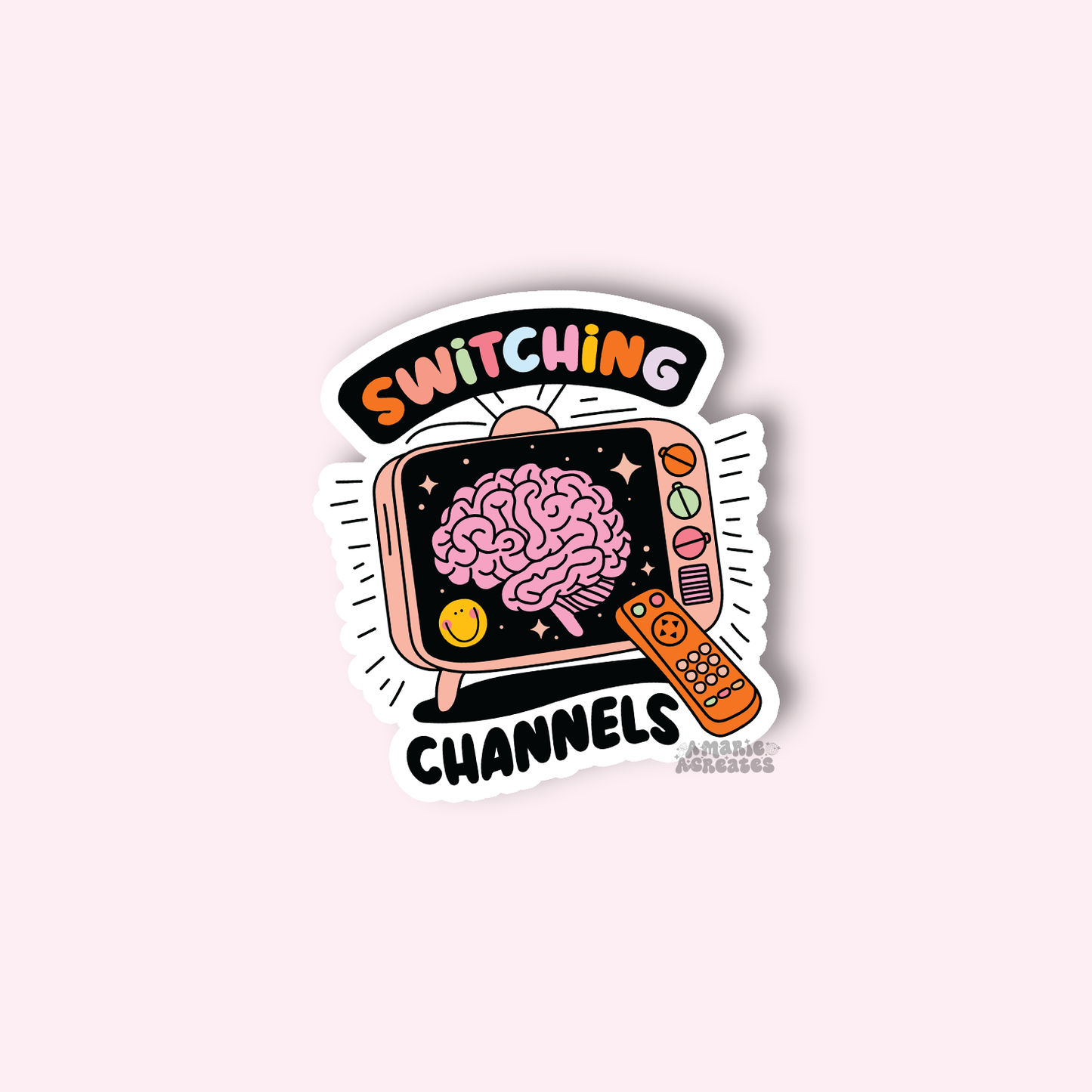 Switching Channels Sticker